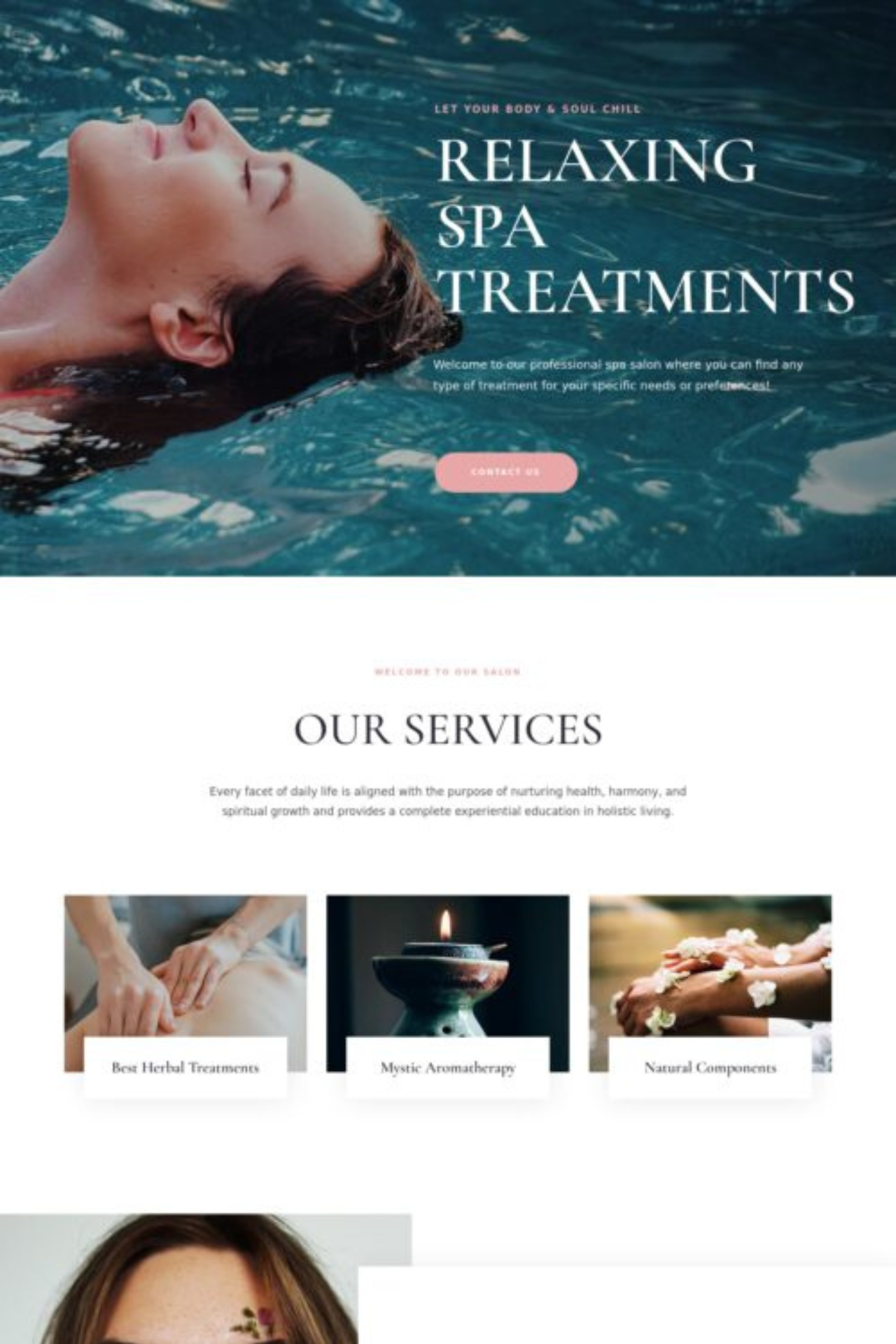 Spa Website